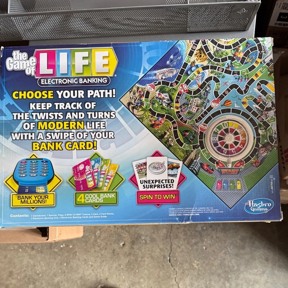 Hasbro The Game of Life Electronic Banking - ages 8 & up
